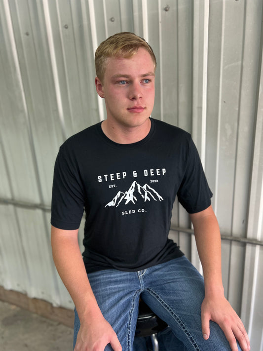 Suspension Tee in Black
