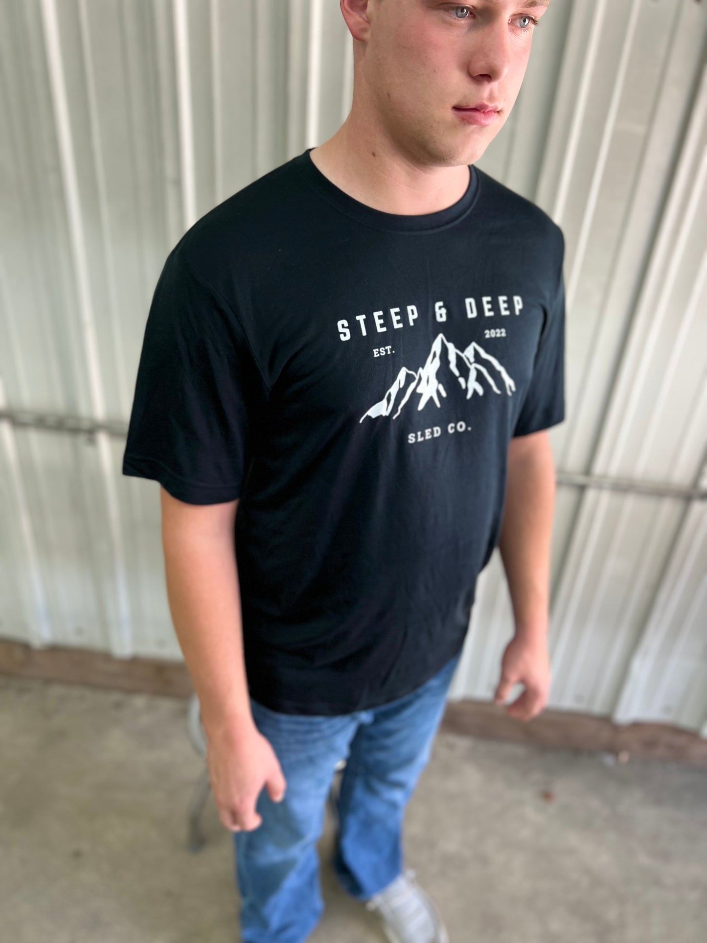 Suspension Tee in Black
