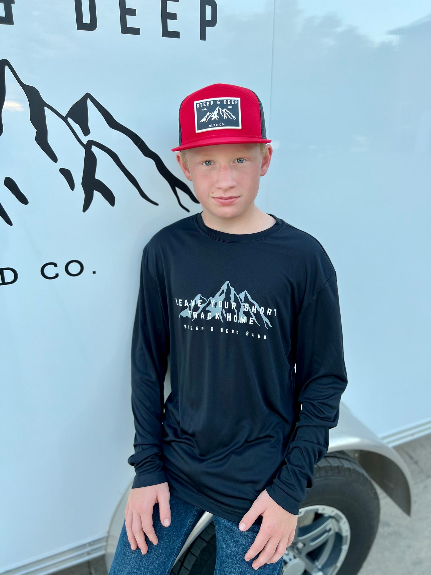 Leave Your Short Track HOME Black Drifit