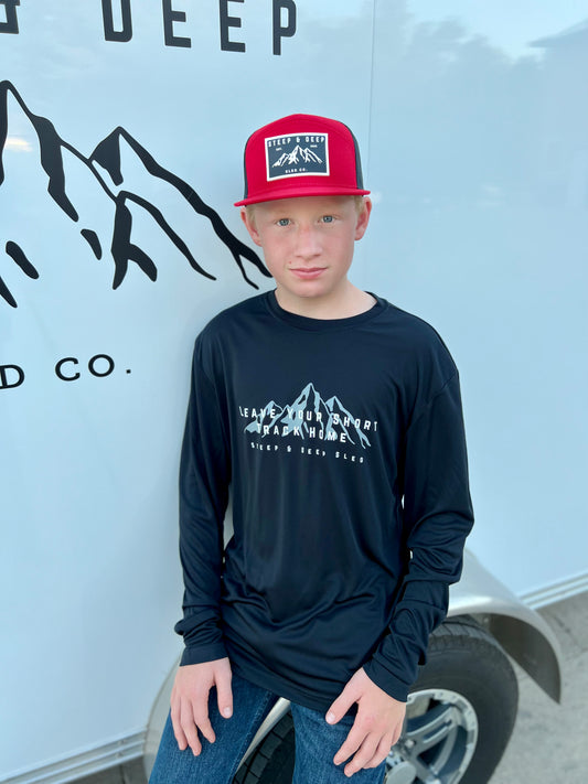 Leave Your Short Track HOME Black Drifit
