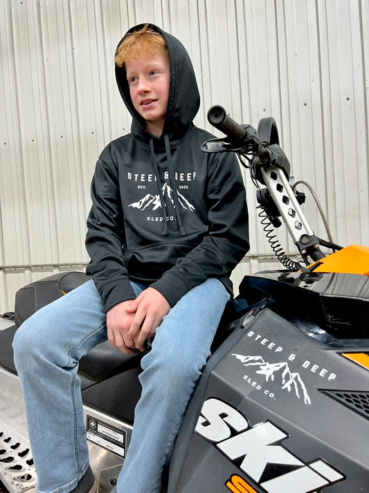 Ascent Hoodie  in Black