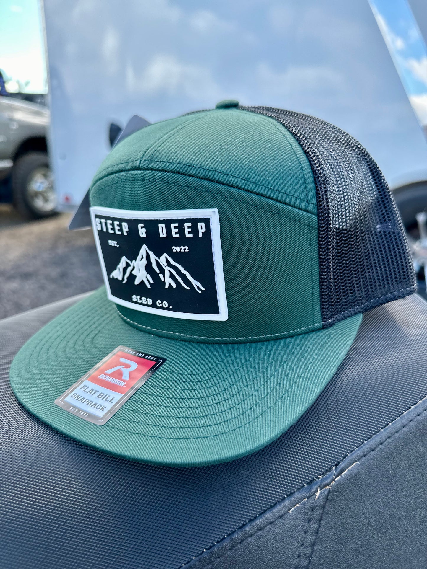 Hunter Richardson 7 Panel Logo Hat