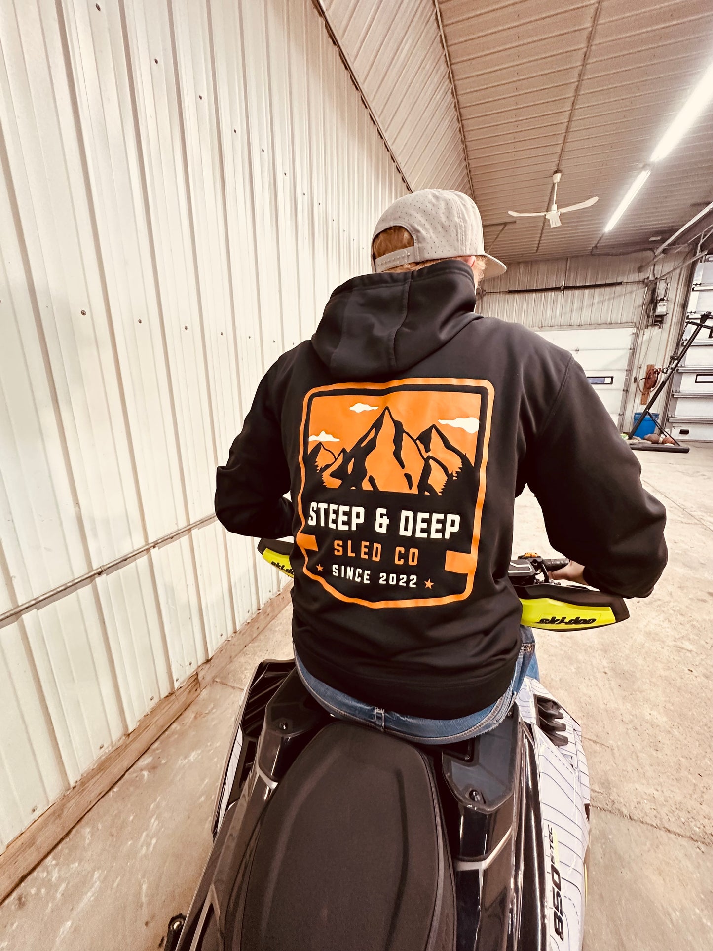 New Orange Logo Hoodie