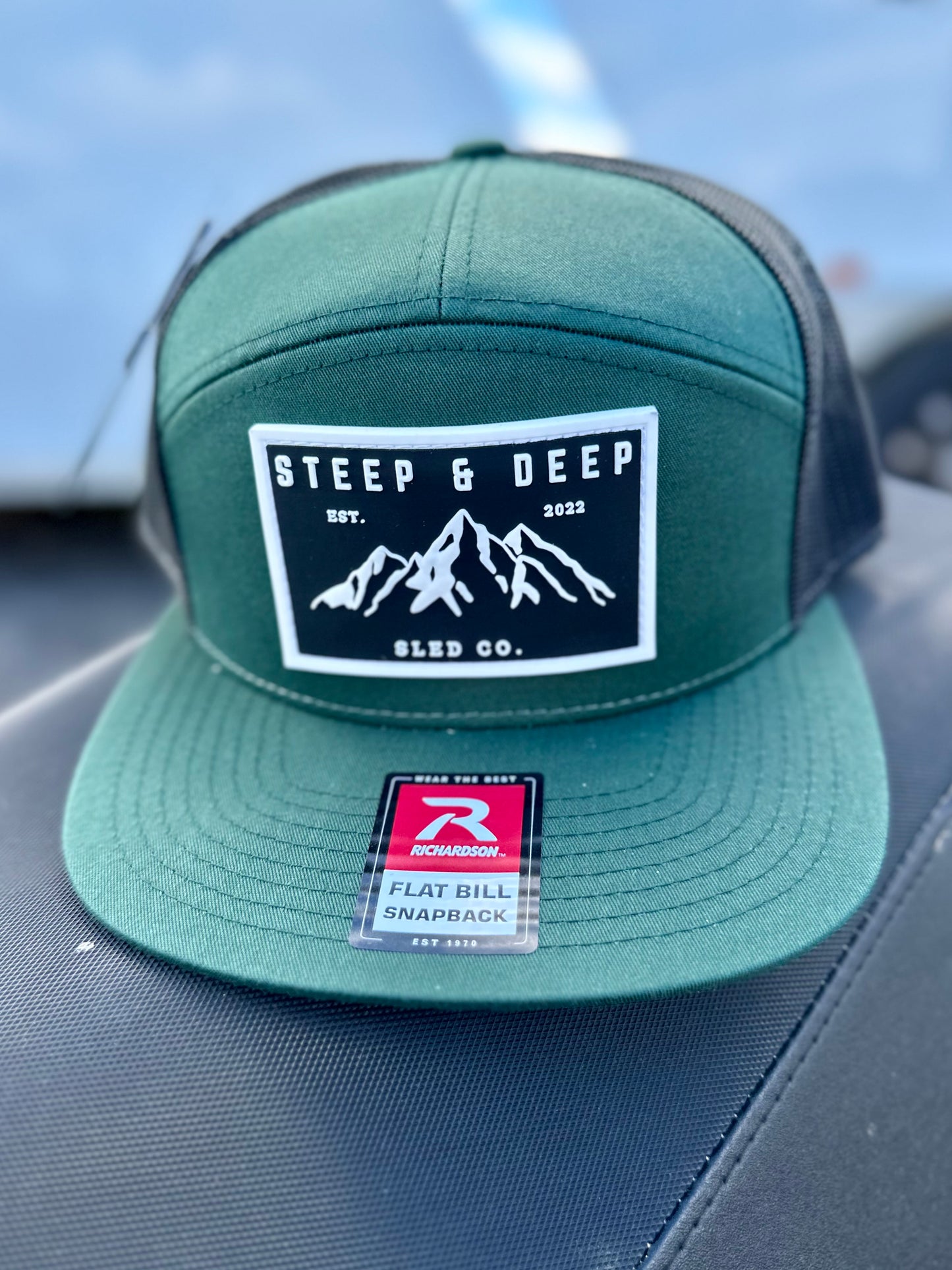 Hunter Richardson 7 Panel Logo Hat